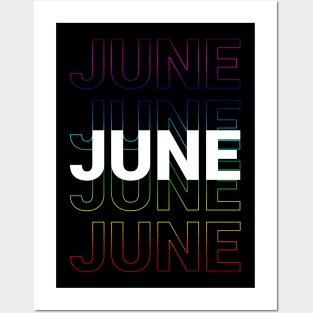 born in June Posters and Art